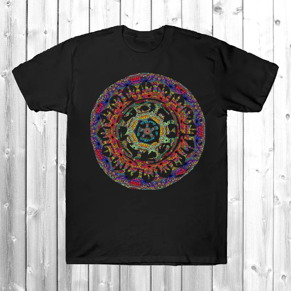 Abstract Pattern Circle Silhouette TeePublic Pixel Art Creatings